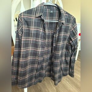 Uniqlo Multicolored Plaid Shirt